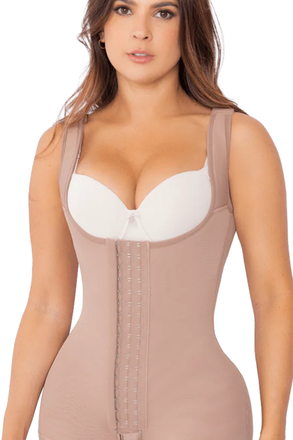 Long Body Shaper With Wide Straps  Ref. 3021