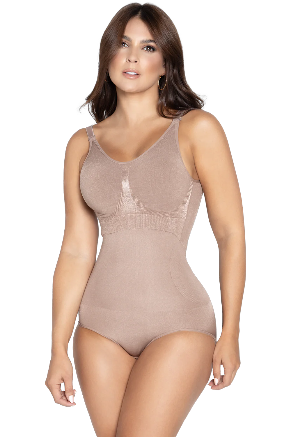 Seamless Panty Bodysuit With Bra 141