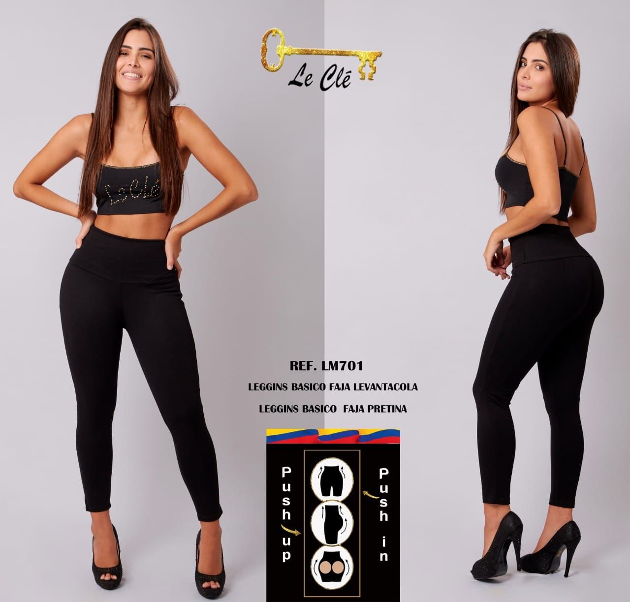 Colombian Leggings Push-up 809