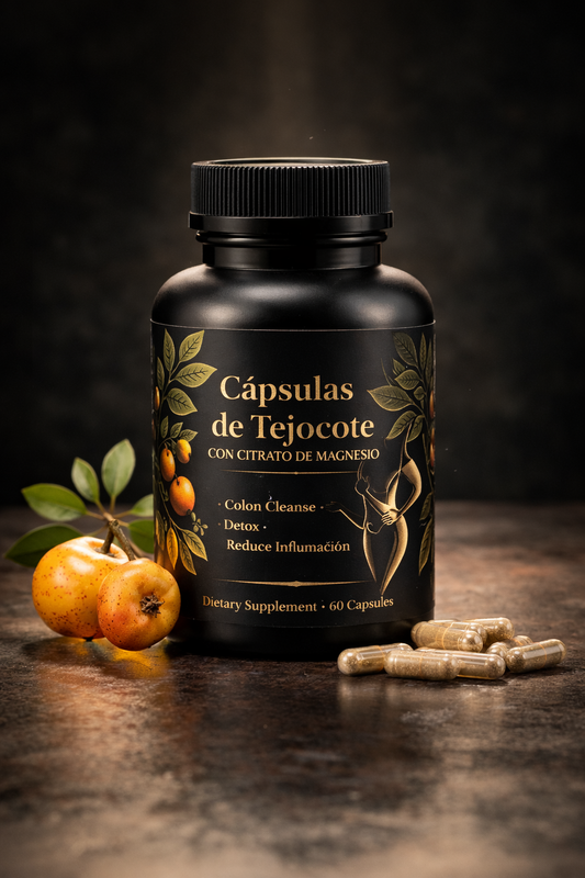 Raiz de tecojote con citrato de magnecio