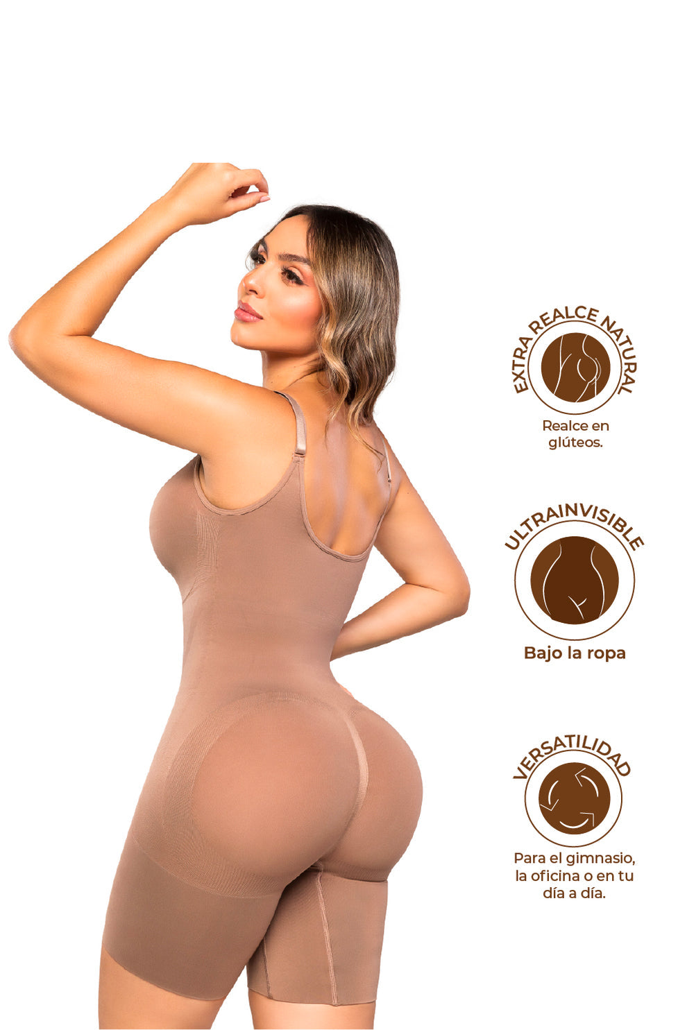 Bodysuit Short Seamless 7153