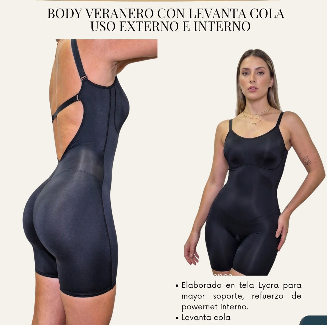 Summer Shape Bodysuit with Butt Lift