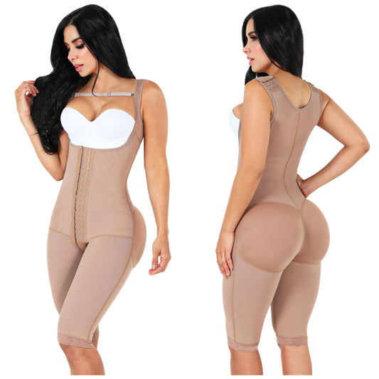Faja moldeadora larga con tirantes anchos 3020